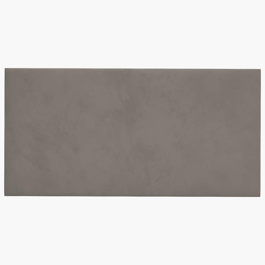 Wandhoofdbord 12 pcs Lichtgrijs 60 x 30 cm Fluweel