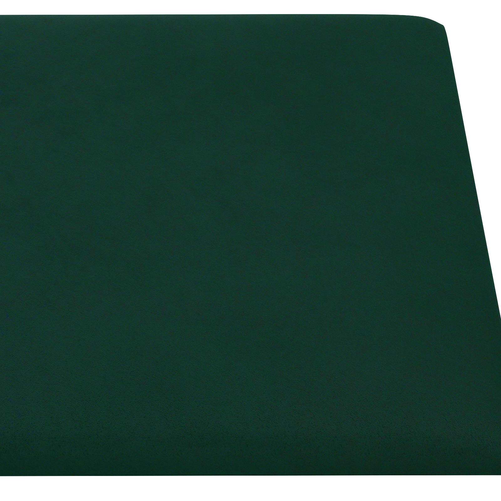 Wandhoofdbord 12 pcs Donkergroen Fluweel