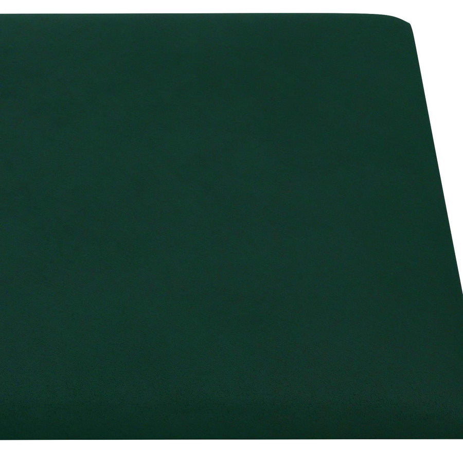 Wandhoofdbord 12 pcs Donkergroen Fluweel