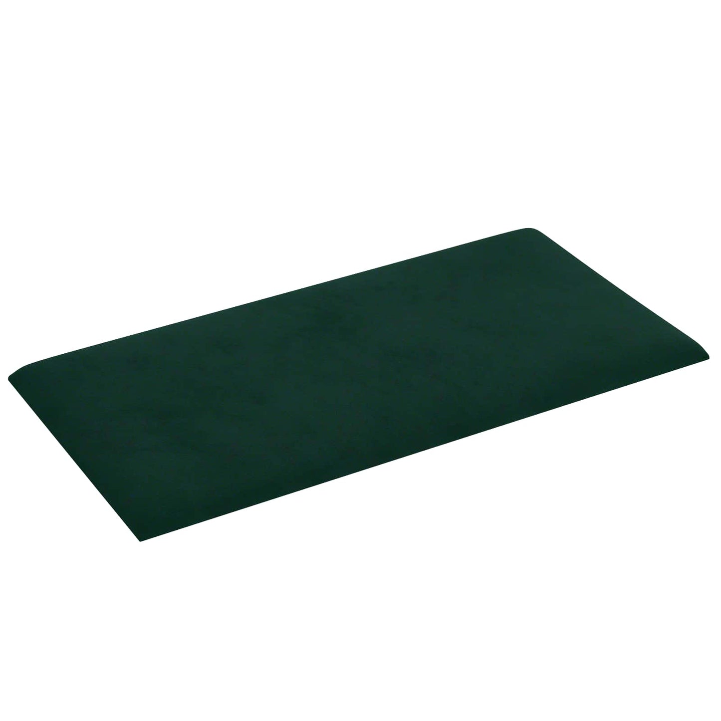 Wandhoofdbord 12 pcs Donkergroen Fluweel