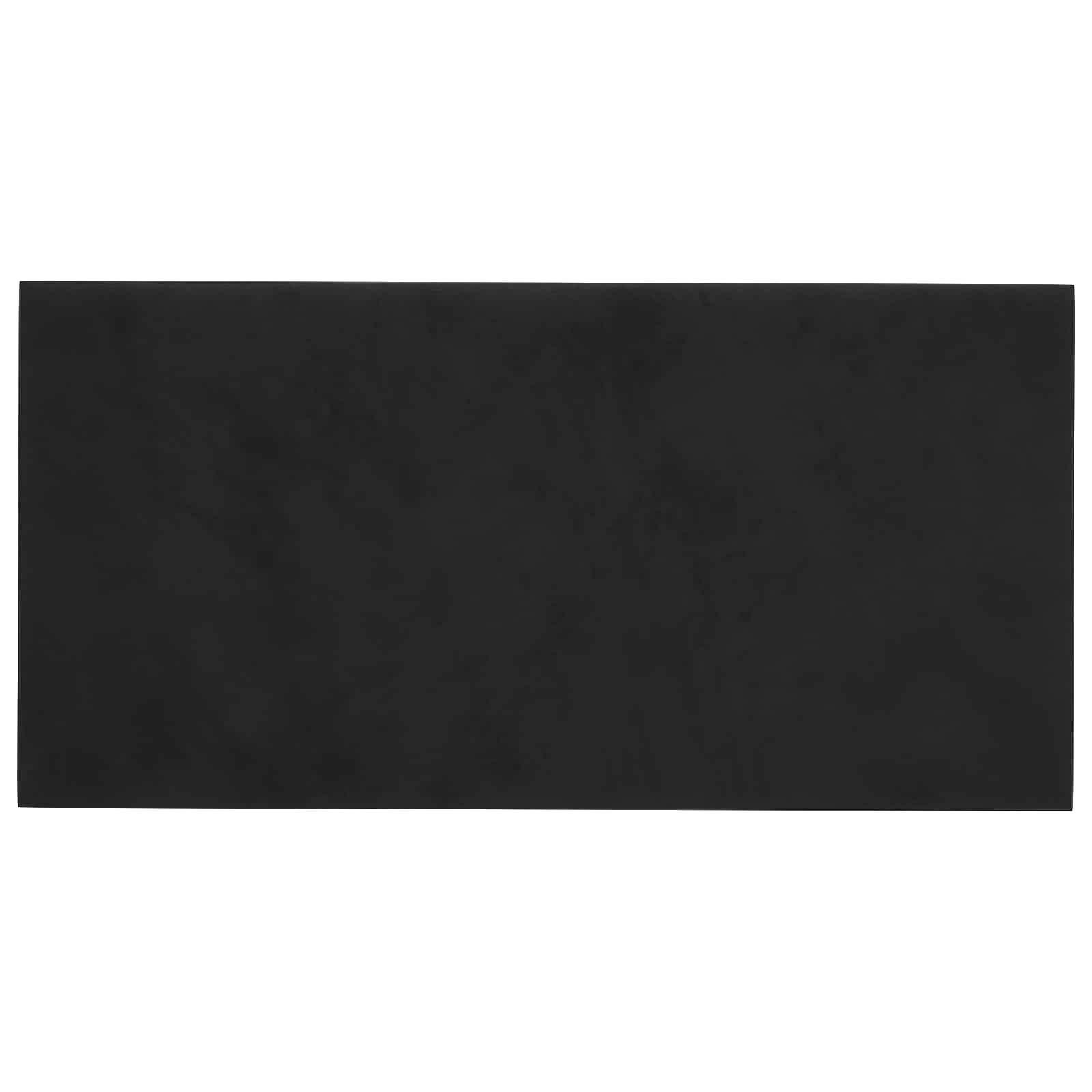 Wandhoofdbord 12 pcs Zwart 60 x 30 cm Fluweel