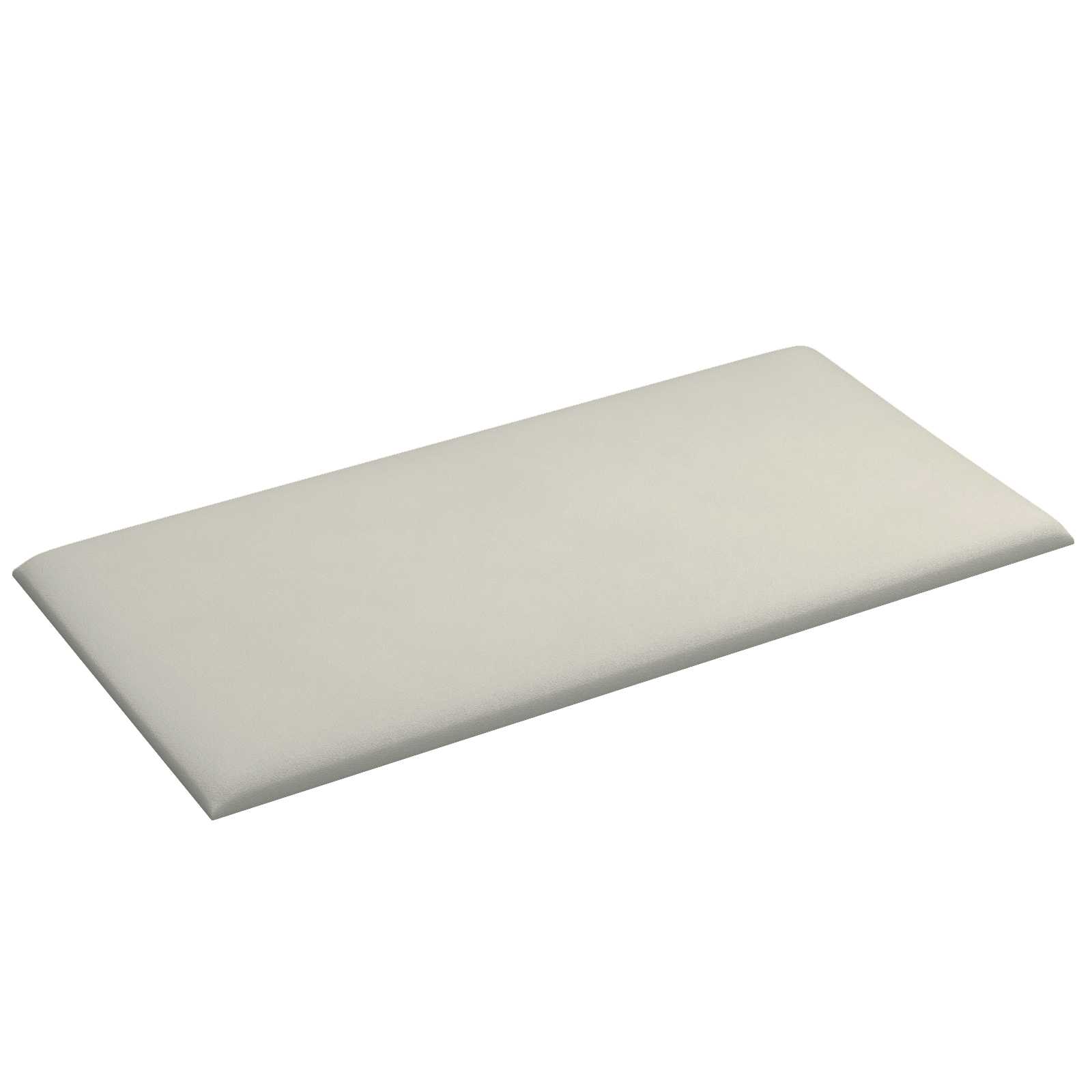 Wandhoofdbord 12 pcs Crème 60 x 30 cm Fluweel