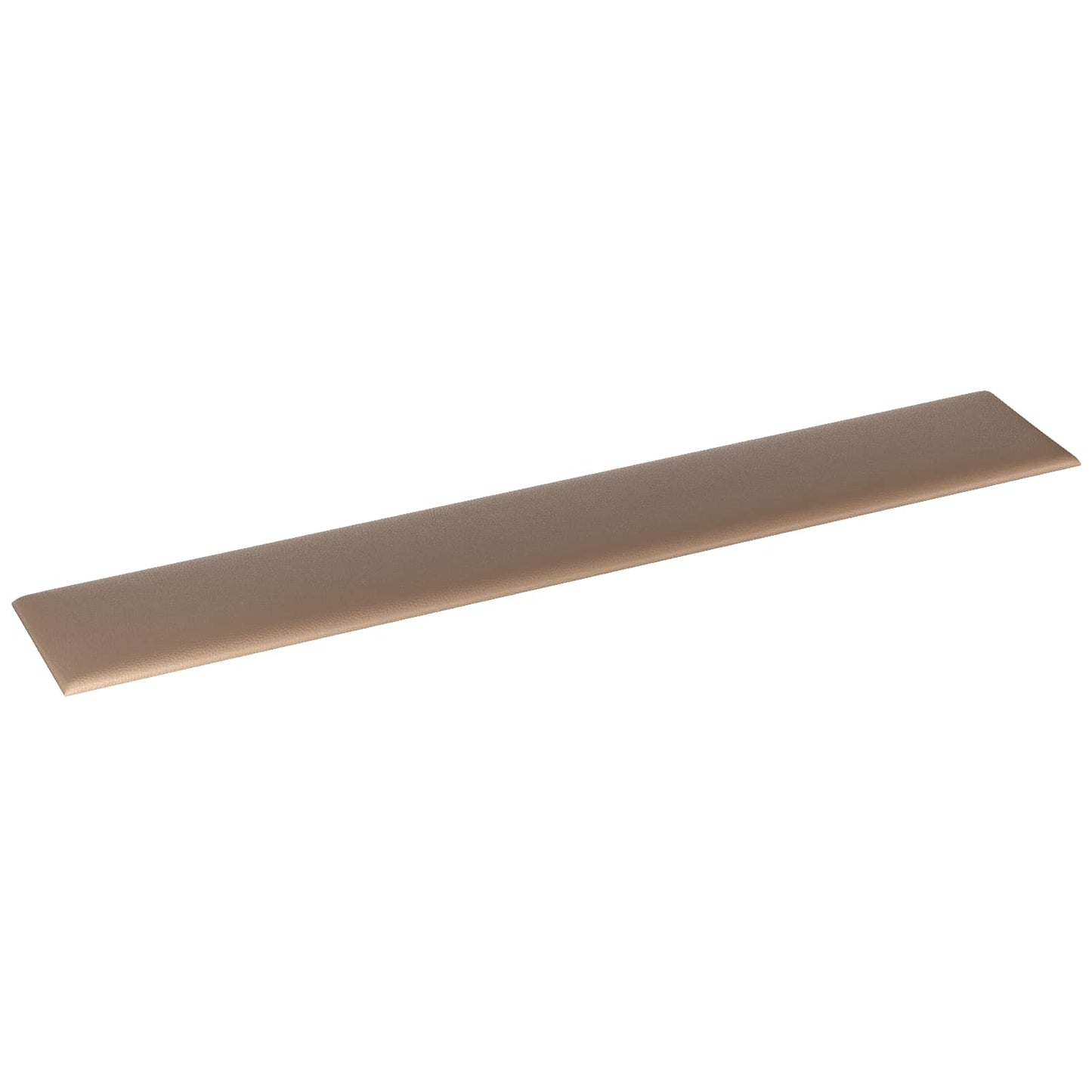 Wandhoofdbord 12 pcs Cappuccino 90 x 15 cm Stof