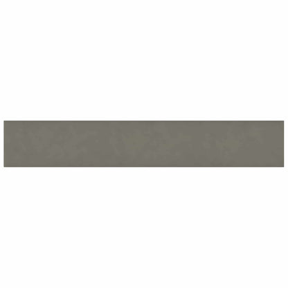 Wandhoofdbord 12 pcs Lichtgrijs 90 x 15 cm Fluweel