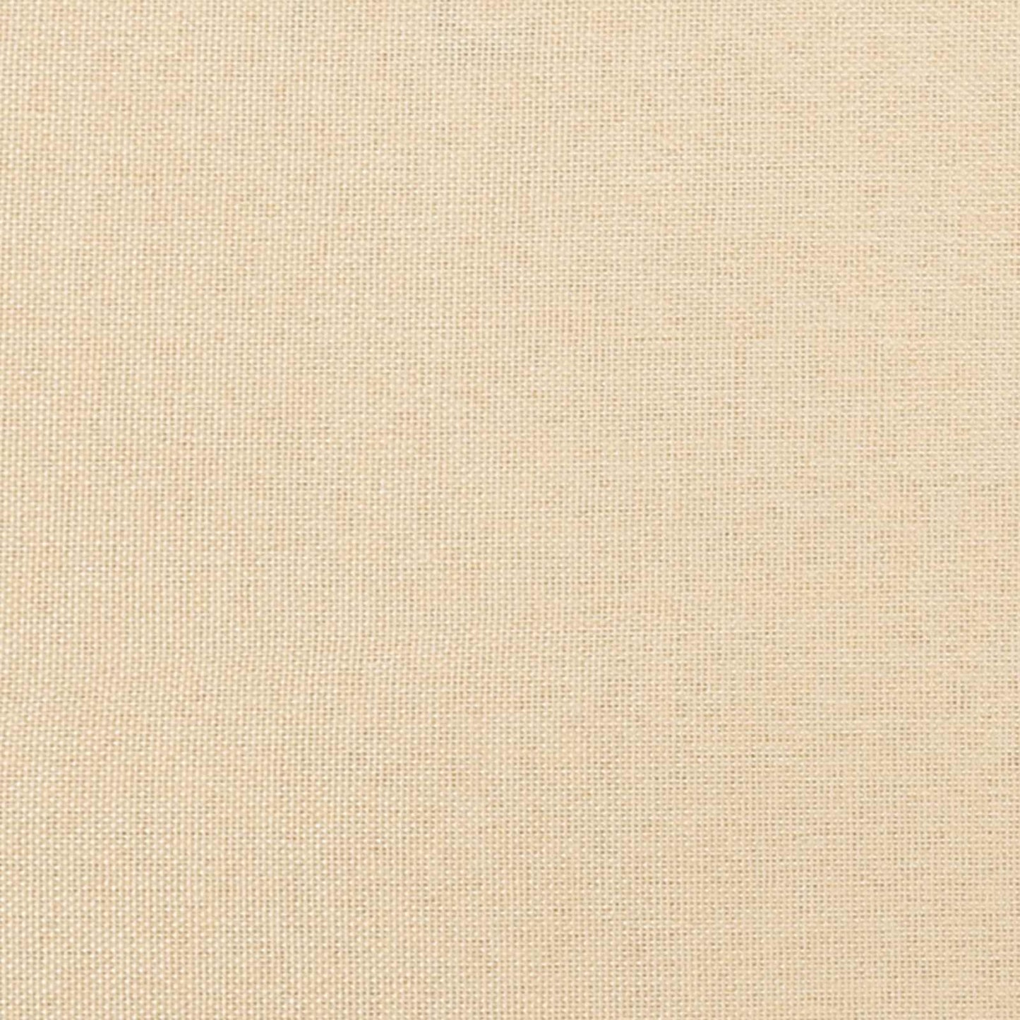 Wandhoofdbord 12 st 90 x 30 cm Crème Stof