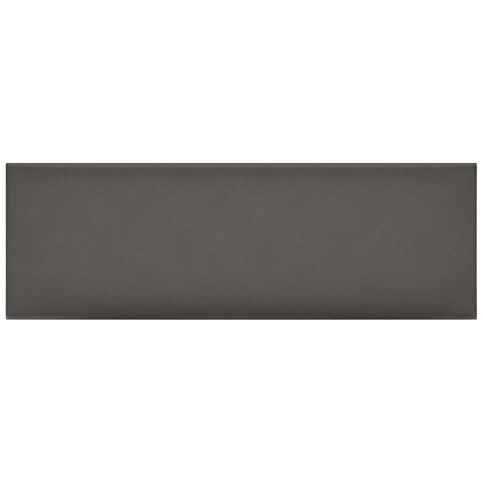 Wandhoofdbord 12 pcs Grijs 90 x 30 cm Stof