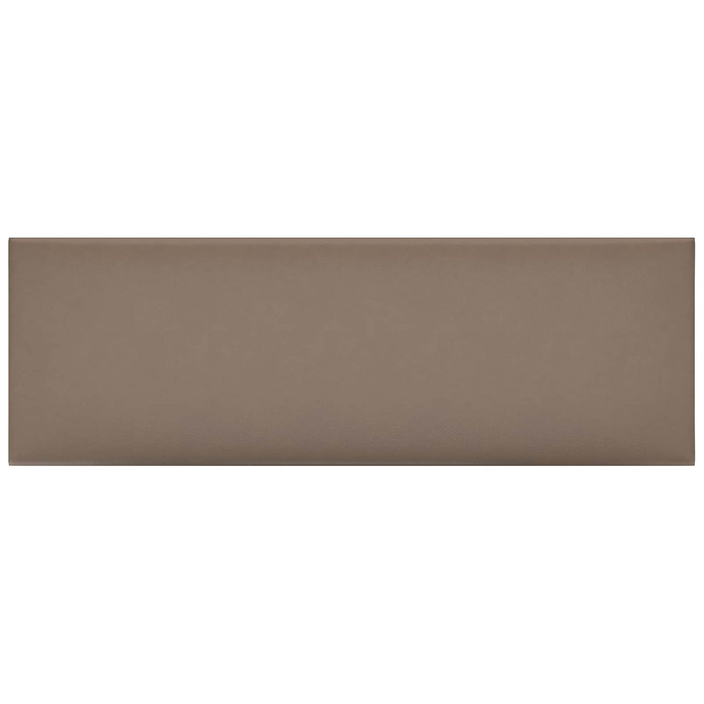 Wandhoofdbord 12 pcs Cappuccino 90 x 30 cm Stof