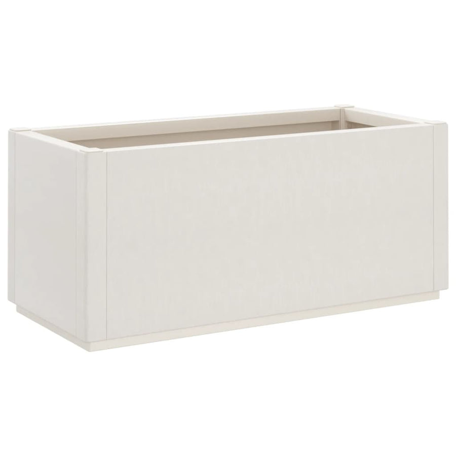 Plantenbak 80X36X35 Cm Polypropeen Wit Groen