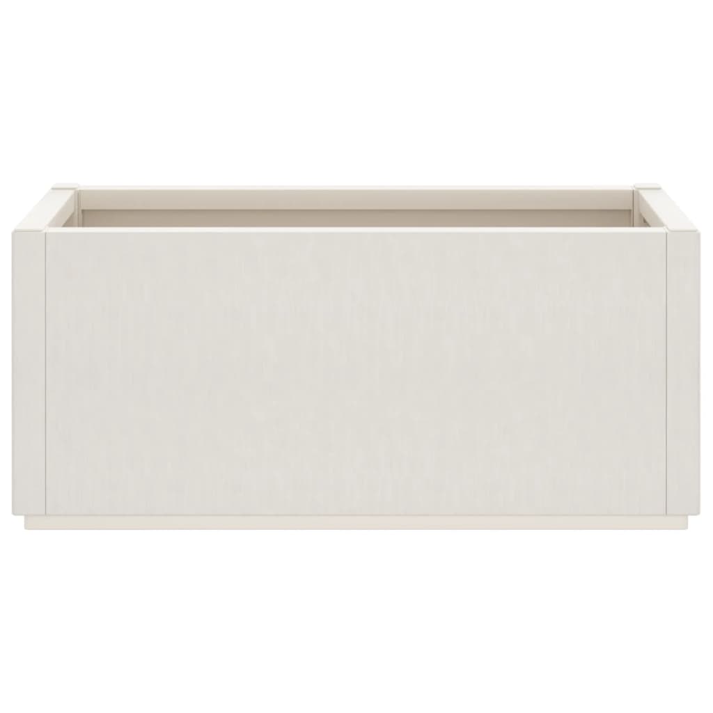 Plantenbak 80X36X35 Cm Polypropeen Wit Groen