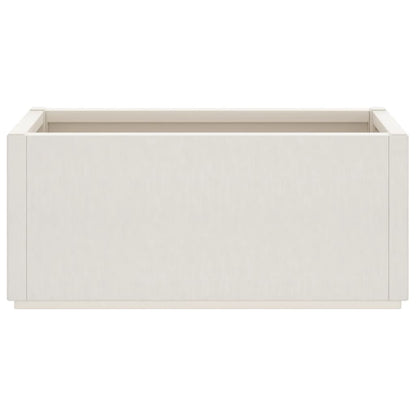 Plantenbak 80X36X35 Cm Polypropeen Wit Groen