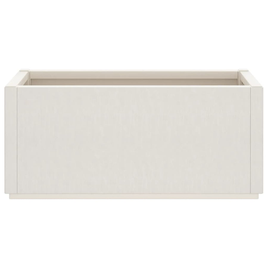 Plantenbak 80X36X35 Cm Polypropeen Wit Groen