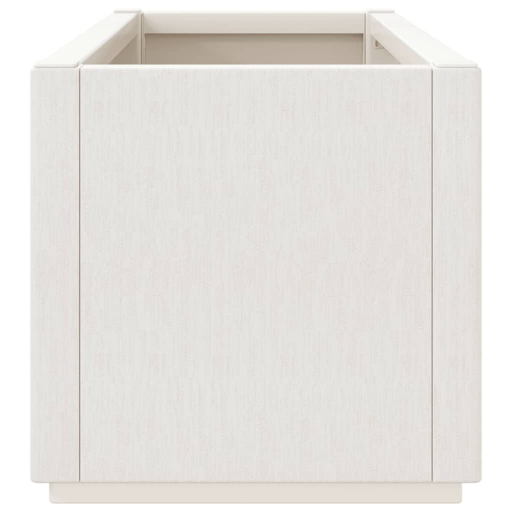 Plantenbak 80X36X35 Cm Polypropeen Wit Groen