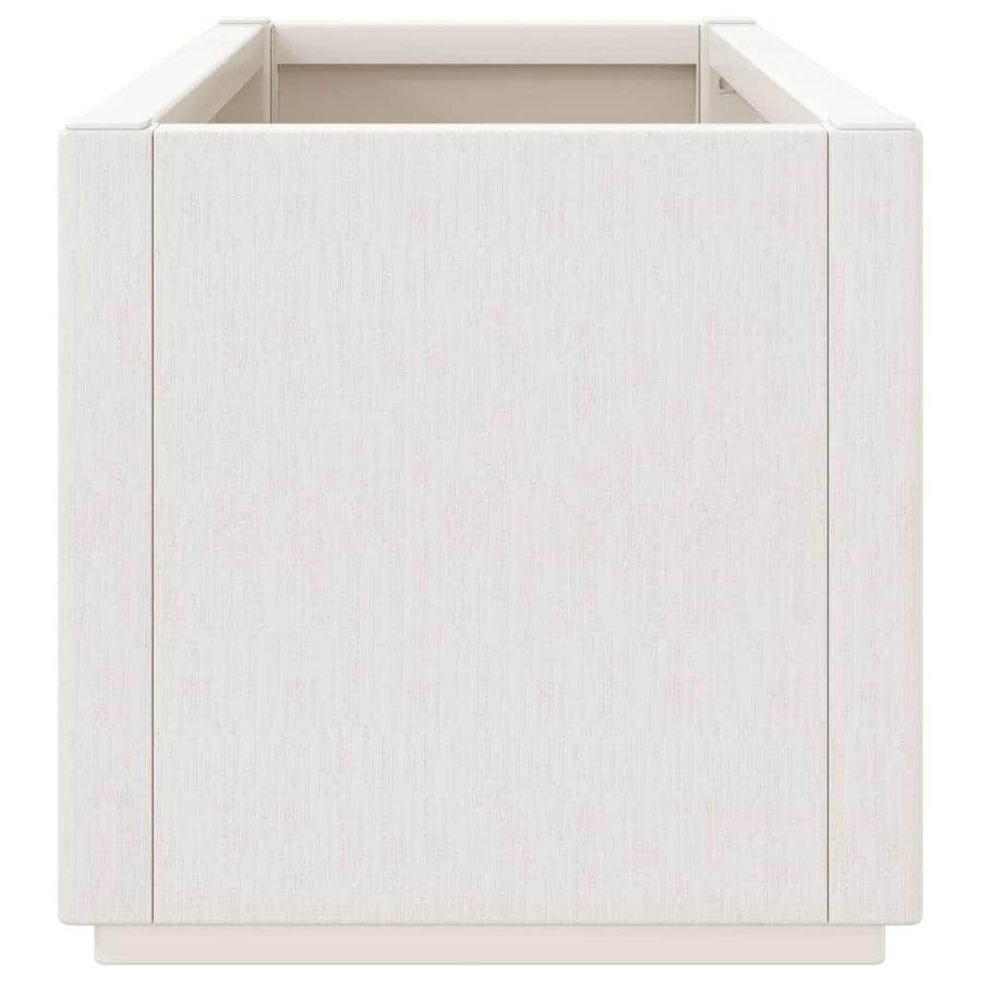 Plantenbak 80X36X35 Cm Polypropeen Wit Groen