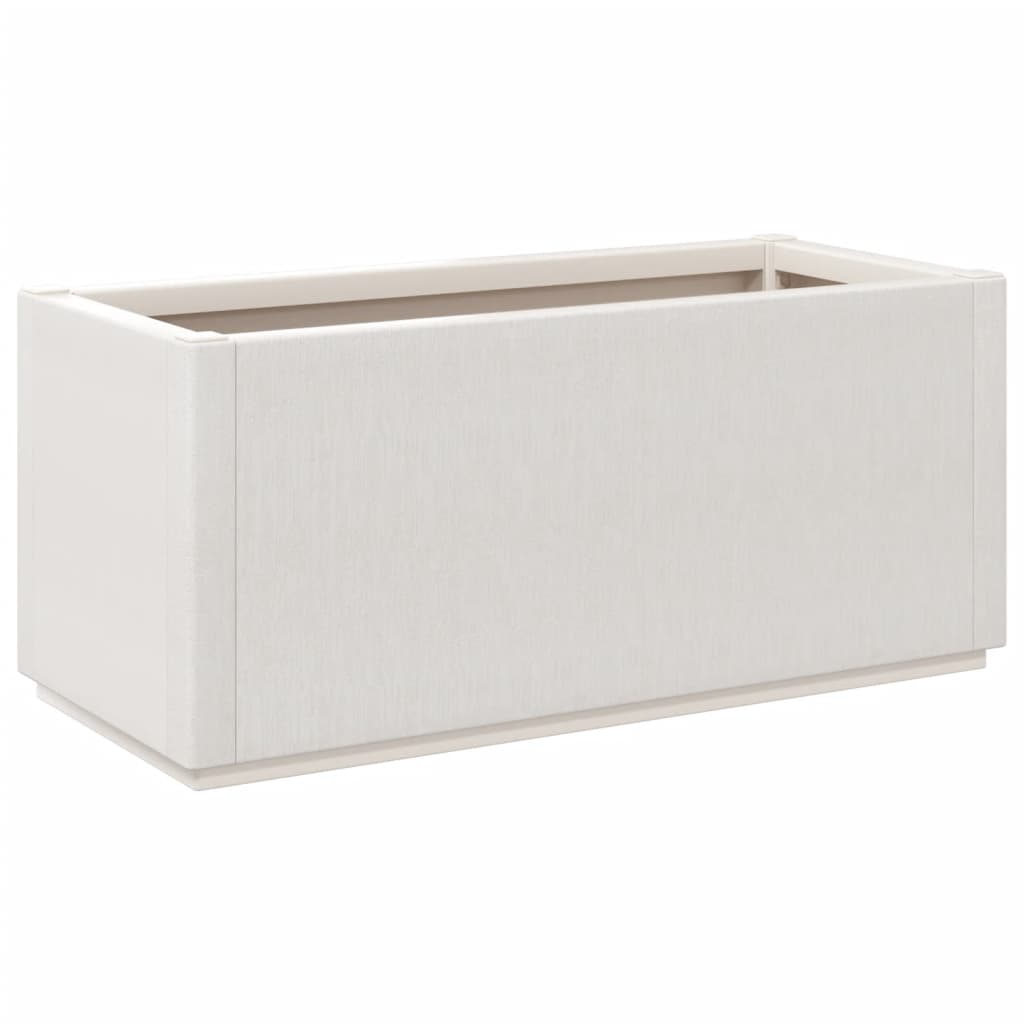Plantenbak 80X36X35 Cm Polypropeen Wit Groen