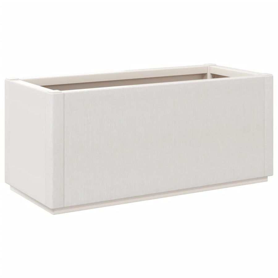Plantenbak 80X36X35 Cm Polypropeen Wit Groen