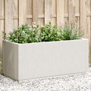 Planter 80x36x35 cm polypropylene white