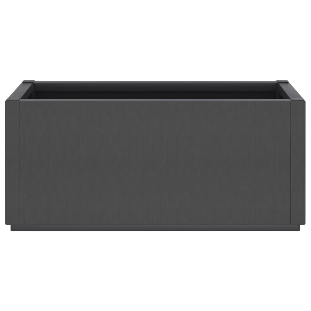 Plantenbak 80X36X35 Cm Polypropeen Donkergrijs Blauw