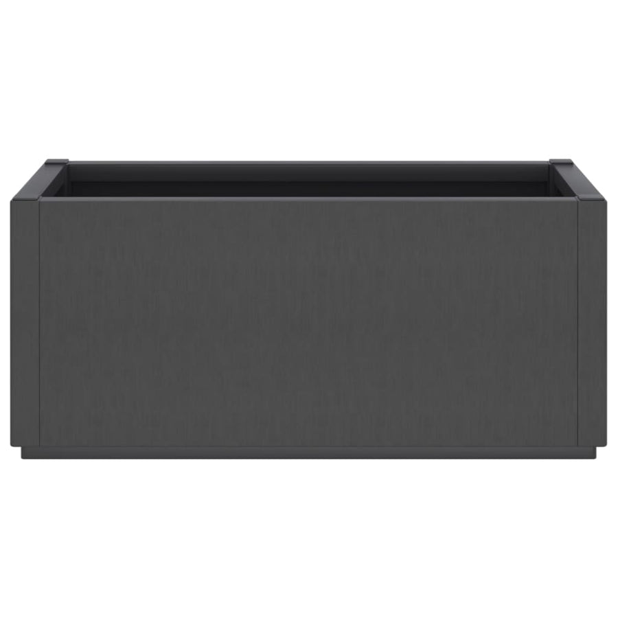 Plantenbak 80X36X35 Cm Polypropeen Donkergrijs Blauw