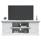 TV cabinet 110x30x41 cm engineered wood white