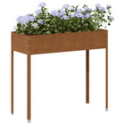 Planter 100.5x40.5x90 cm weather-resistant steel