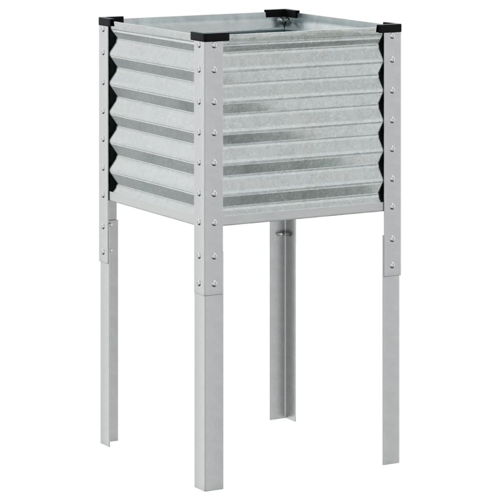 Plantenbak 45x45x88 cm gegalvaniseerd staal