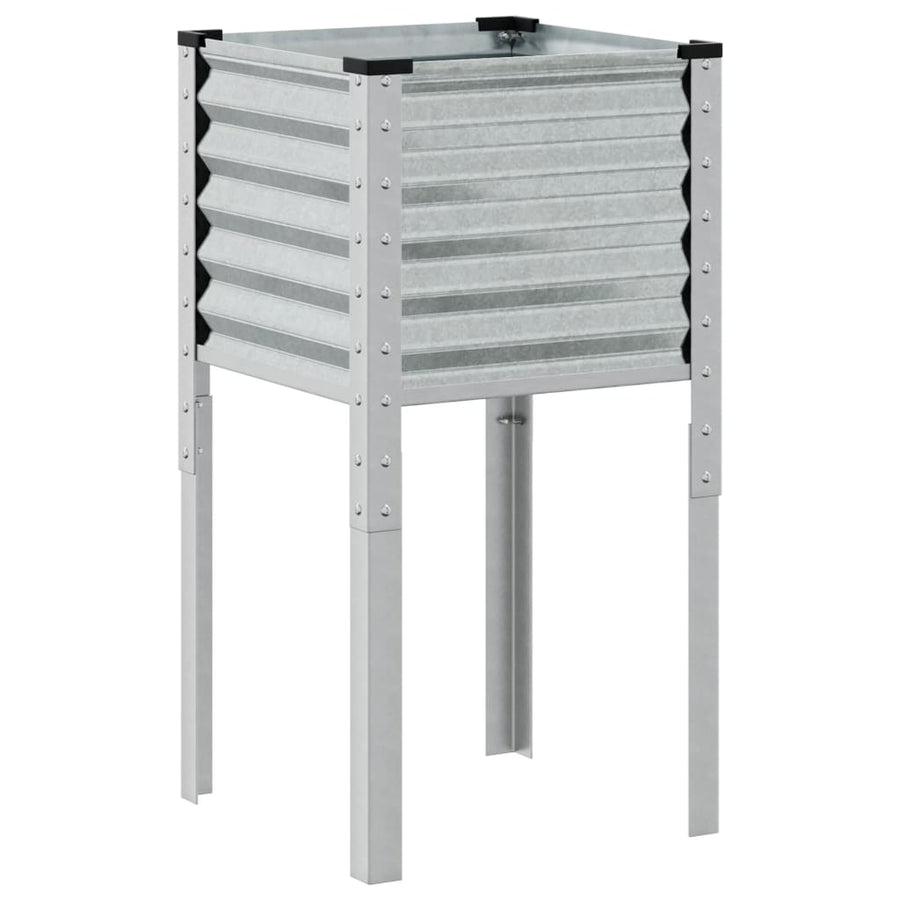 Plantenbak 45x45x88 cm gegalvaniseerd staal