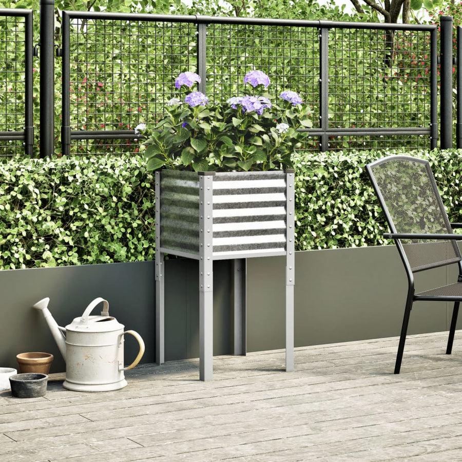 Plantenbak 45x45x88 cm gegalvaniseerd staal