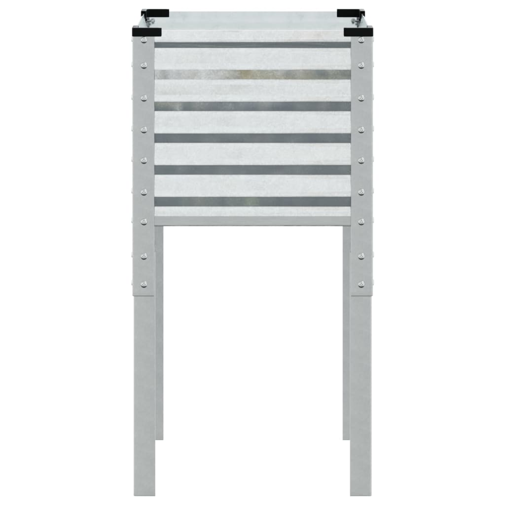 Plantenbak 45x45x88 cm gegalvaniseerd staal