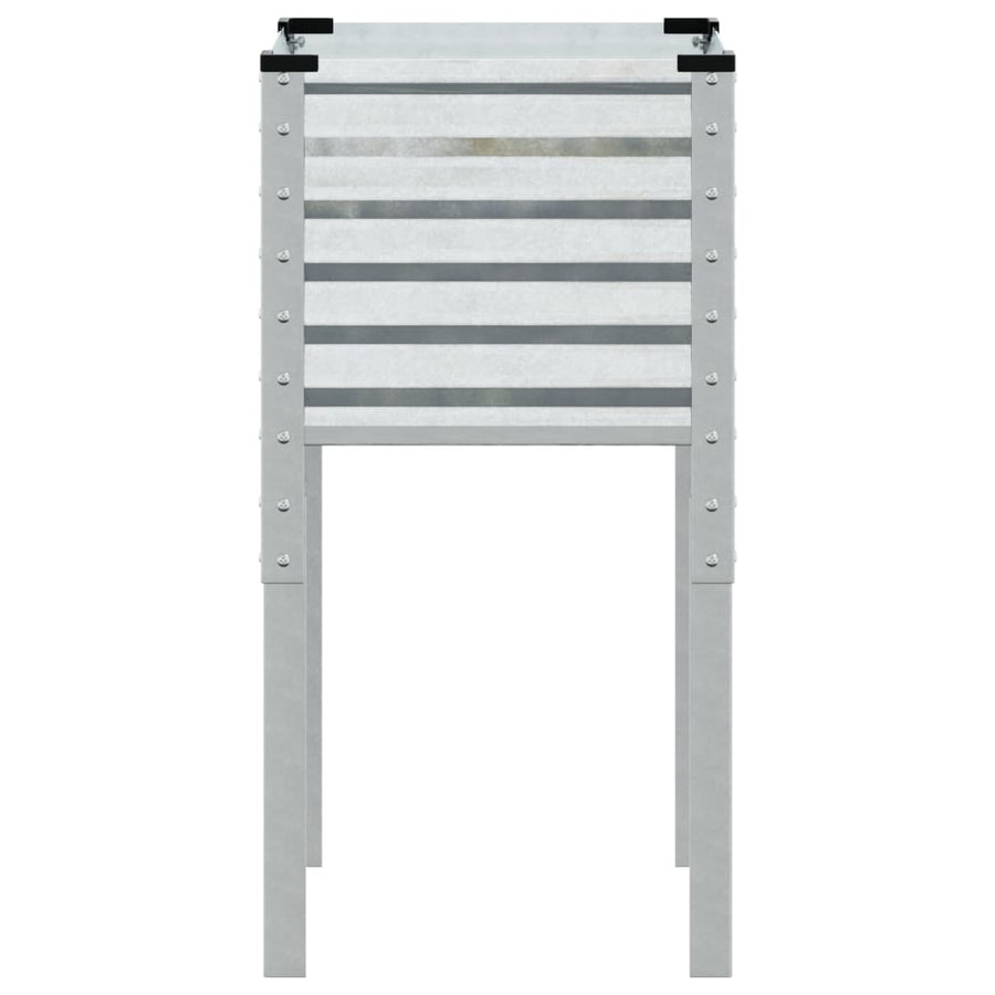 Plantenbak 45x45x88 cm gegalvaniseerd staal