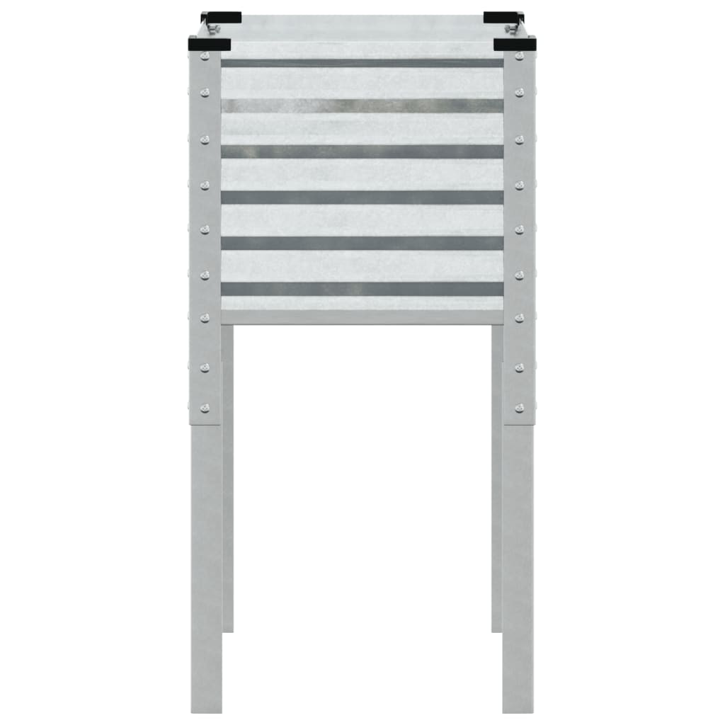 Plantenbak 45x45x88 cm gegalvaniseerd staal