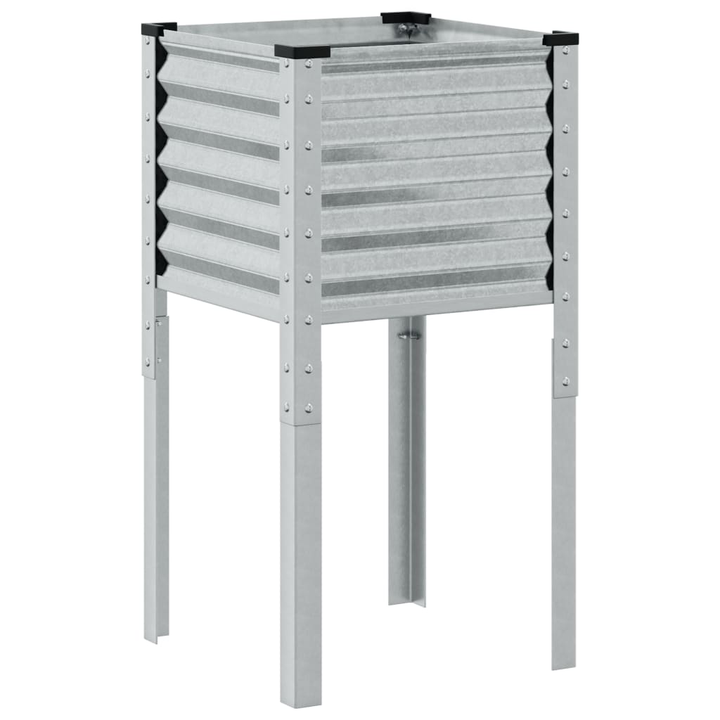 Plantenbak 45x45x88 cm gegalvaniseerd staal