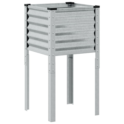 Plantenbak 45x45x88 cm gegalvaniseerd staal