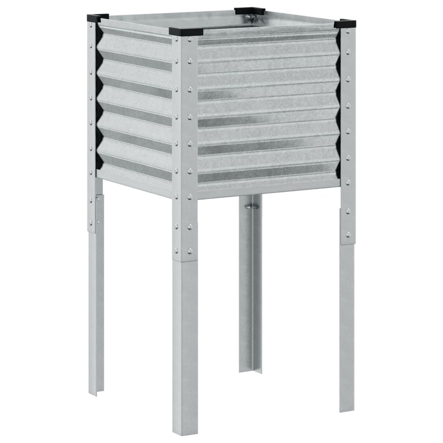 Plantenbak 45x45x88 cm gegalvaniseerd staal