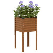 Plantenbak staal 45x45x88 cm