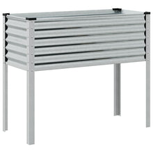 Plantenbank 100x41x90 cm gegalvaniseerd staal