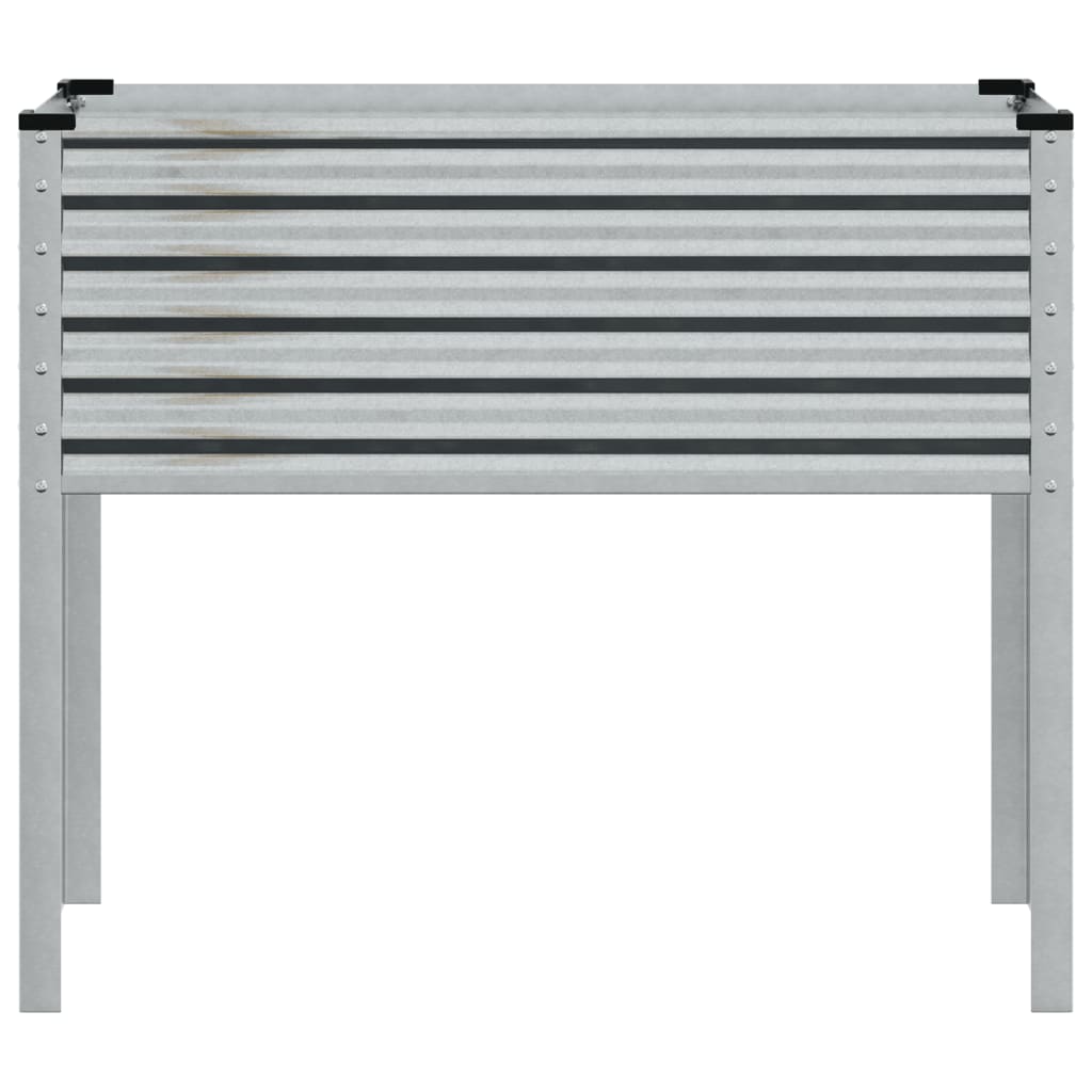 Plantenbank 100x41x90 cm gegalvaniseerd staal