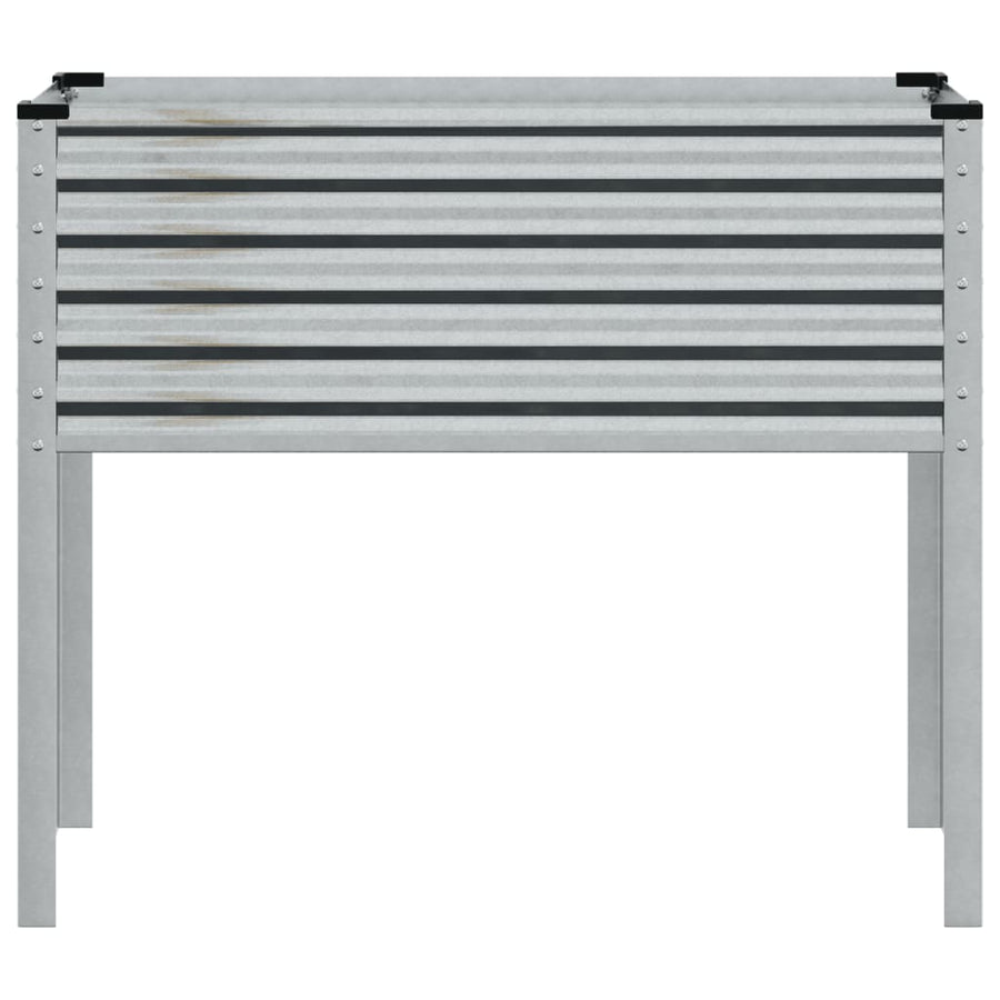 Plantenbank 100x41x90 cm gegalvaniseerd staal