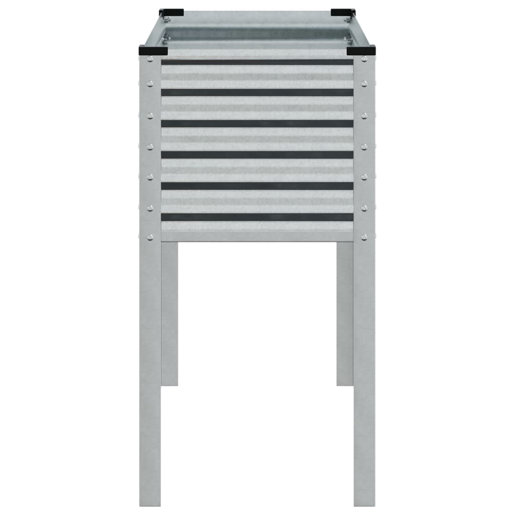 Plantenbank 100x41x90 cm gegalvaniseerd staal