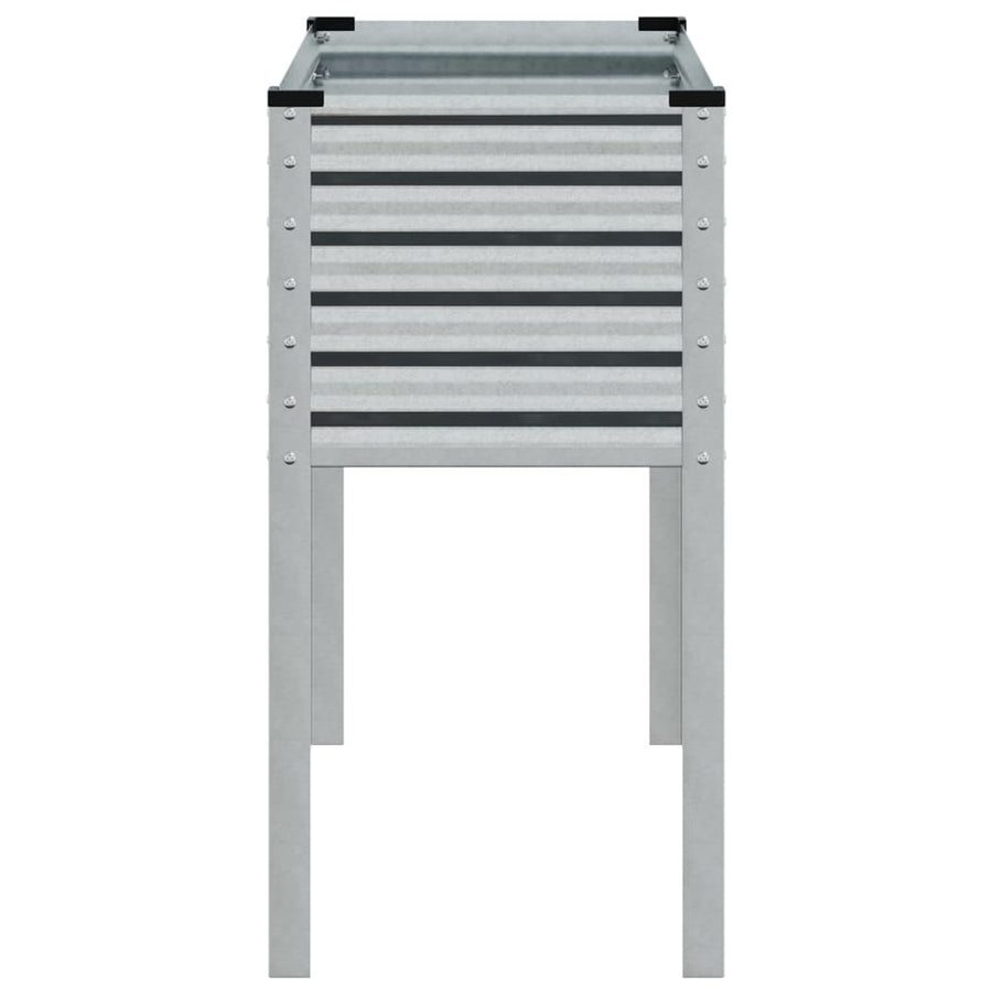 Plantenbank 100x41x90 cm gegalvaniseerd staal