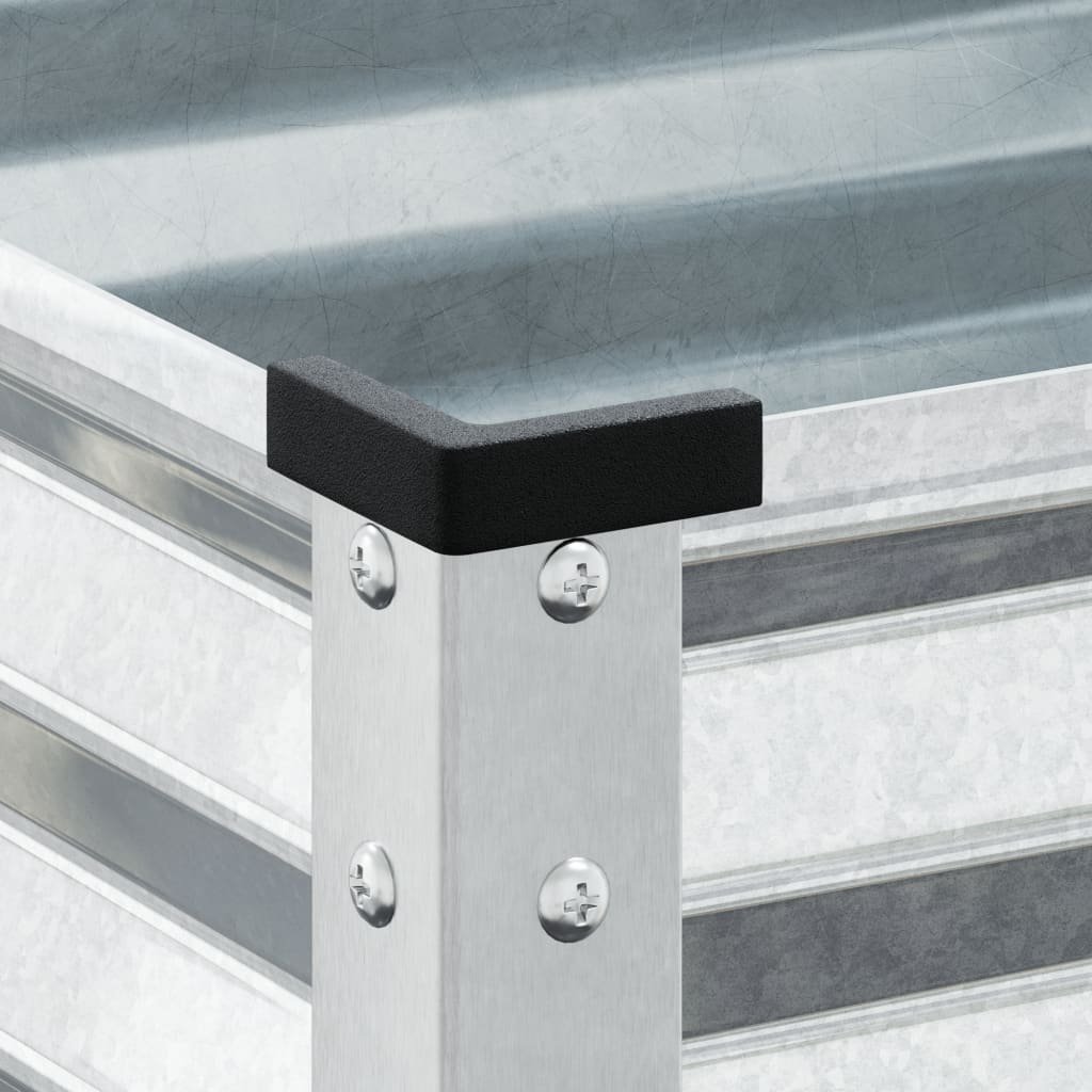 Plantenbank 100x41x90 cm gegalvaniseerd staal