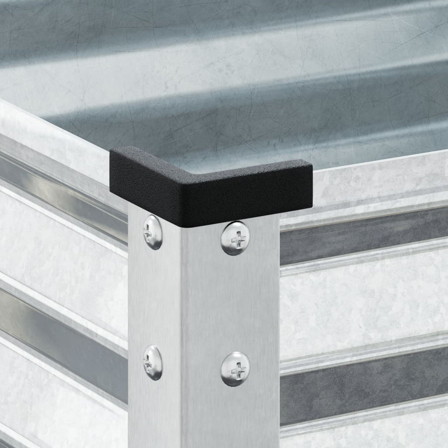 Plantenbank 100x41x90 cm gegalvaniseerd staal