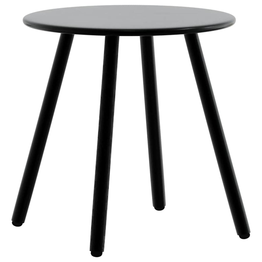 Set Tuinstoelen 3-Delig Poly Rattan Zwart