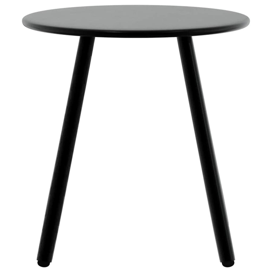 Tuinstoelenset 3-Delig Poly Rattan Zwart en wit