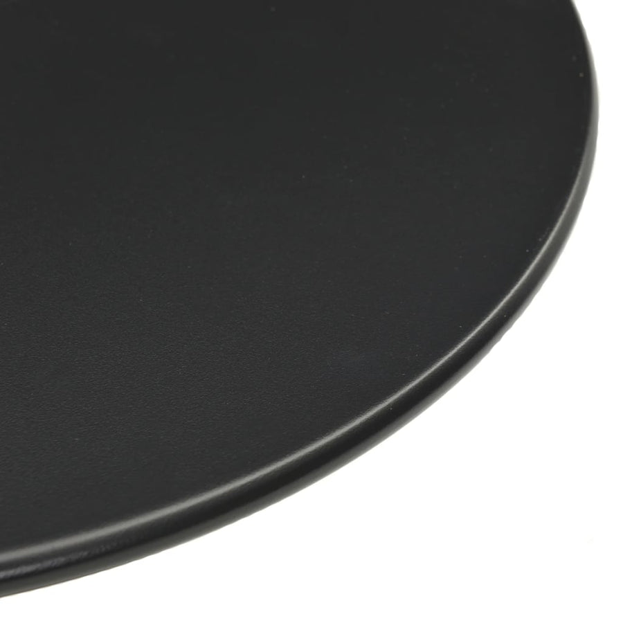 Tuintafel Rond Ø50X72 Cm Staal Zwart