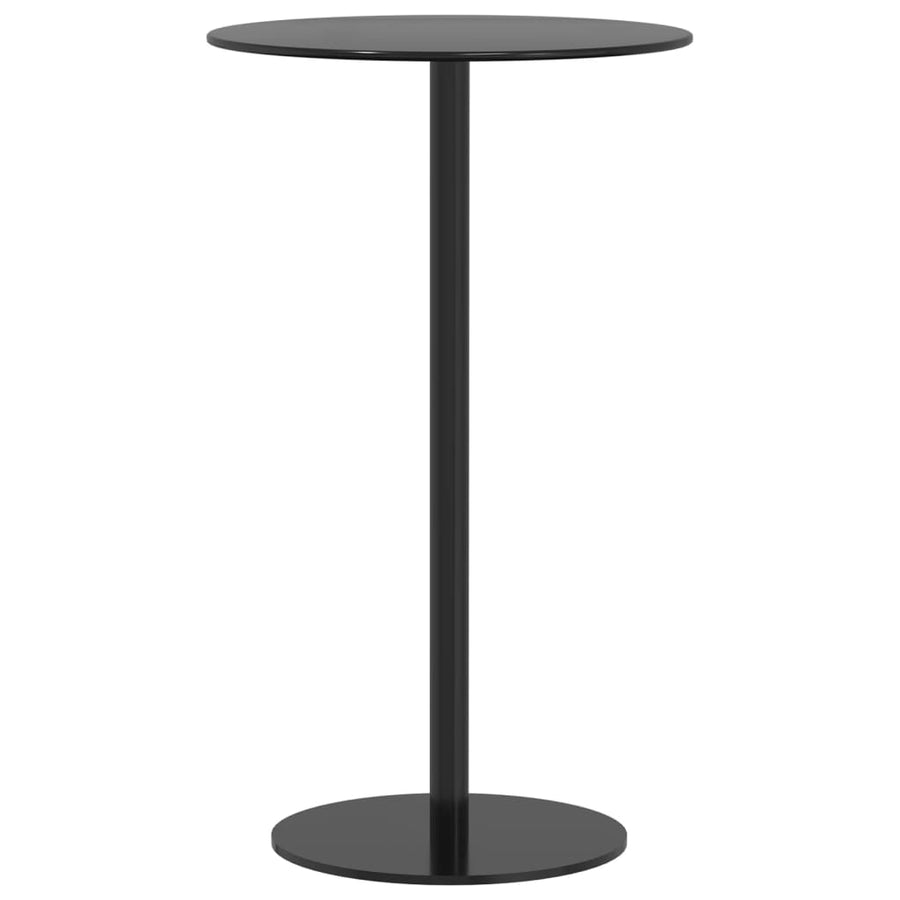 Tuintafel Rond Ø60X105 Cm Staal Zwart