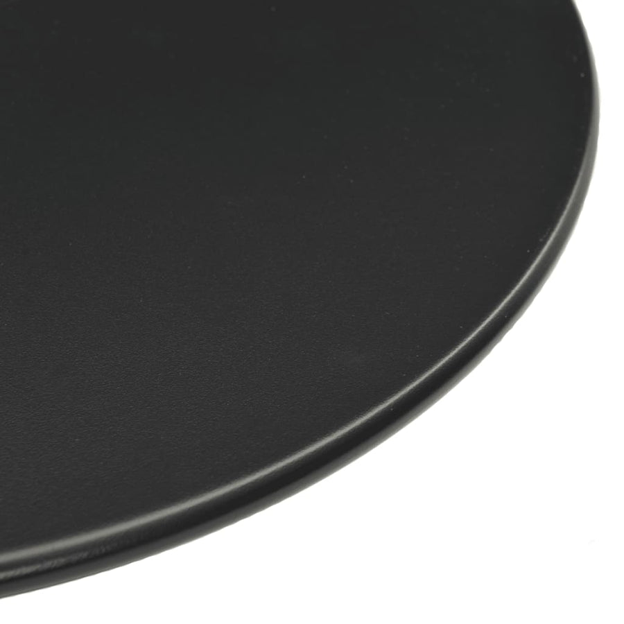 Tuintafel Rond Ø60X105 Cm Staal Zwart
