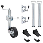 Neuswiel set met 3 spanklemmen 60 mm