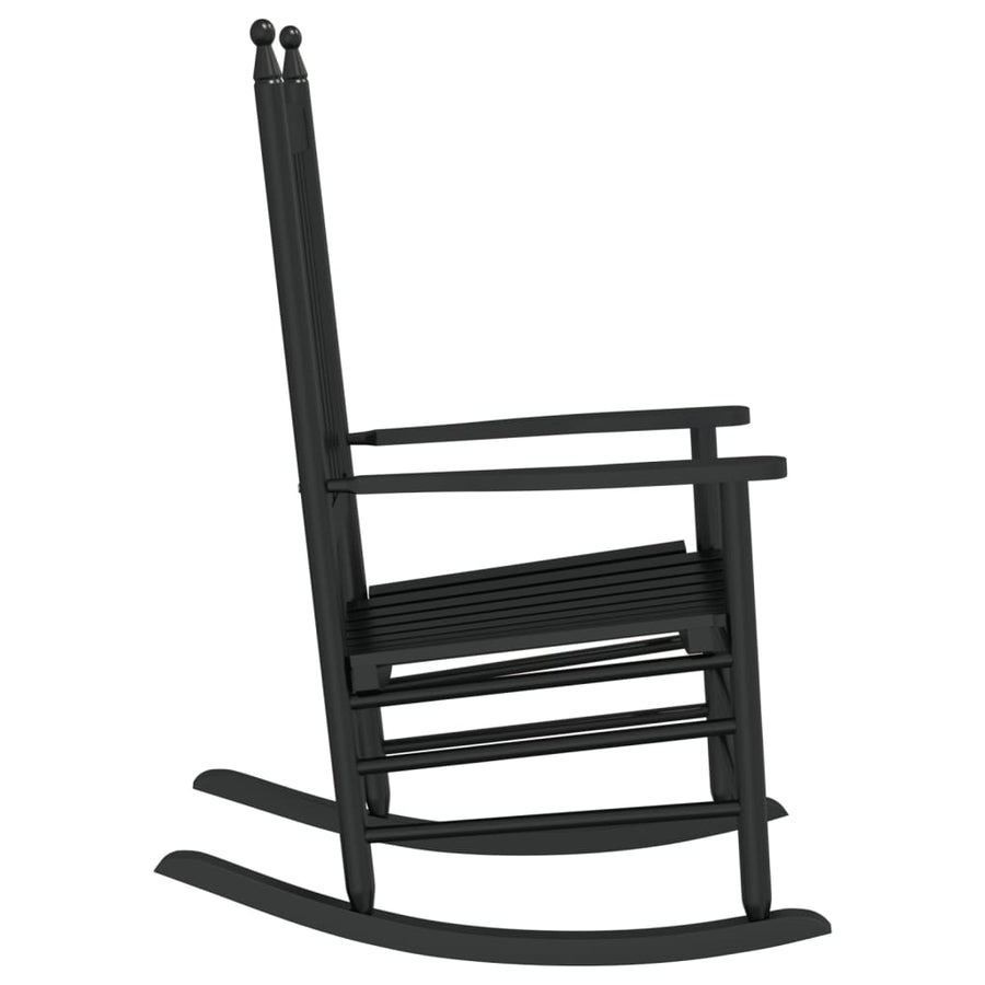 Schommelstoelen Met Gebogen Zitting 2 St Populierenhout 1