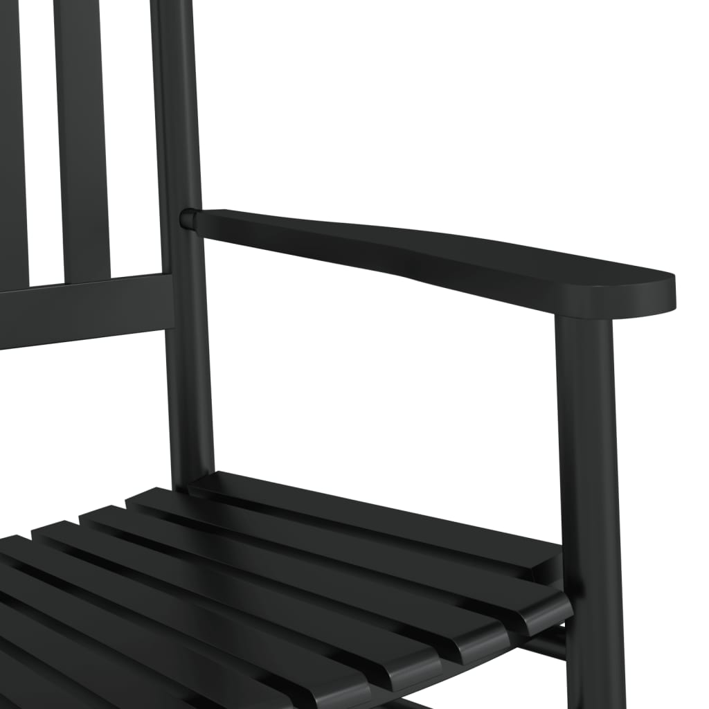 Schommelstoelen Met Gebogen Zitting 2 St Populierenhout 1