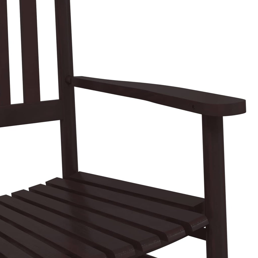 Schommelstoelen Met Gebogen Zitting 2 St Populierenhout 1